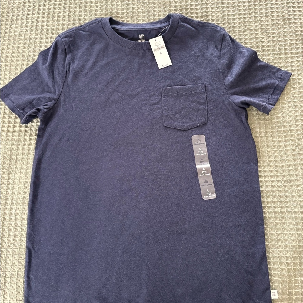GAP Kids Navy Blue Short Sleeve Tee